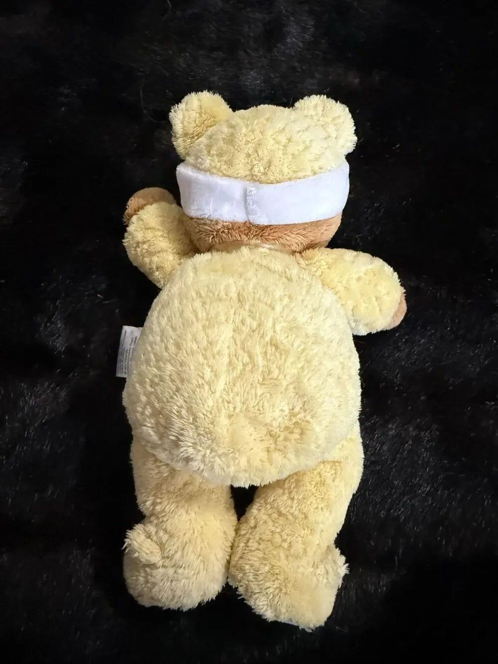 Carter's Yellow Just Stay Little Bear Rattle Plush 9